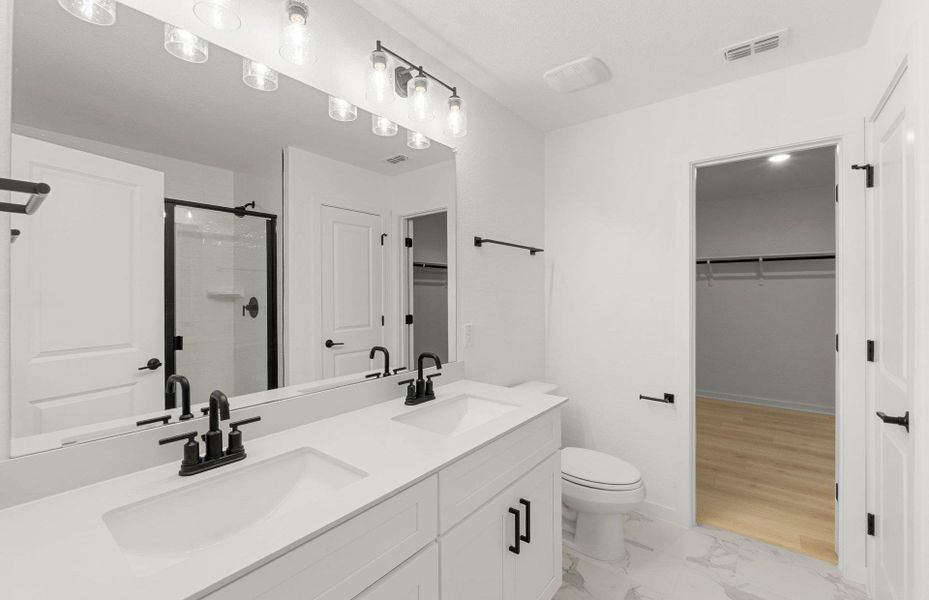 Furnished interior view inside a new home in Sunfield, Buda (Image 3).