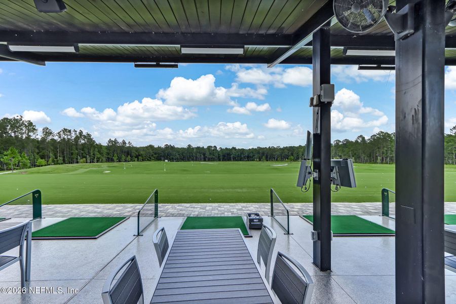 Exterior details and patio area of a home in Stillwater | Active Adult 55+, St. Johns (Image 14).