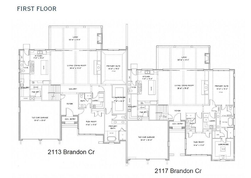 Main Level Floor Plan