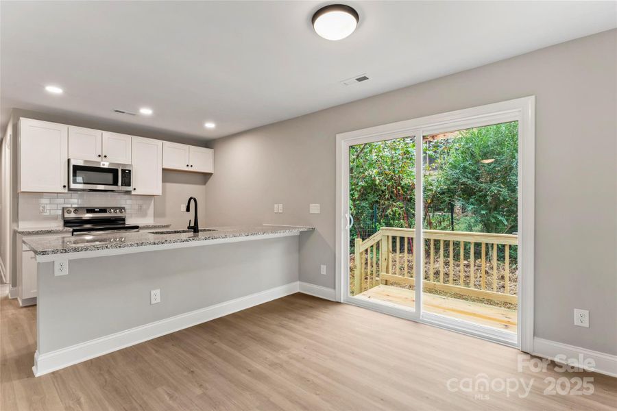 Furnished interior view inside a new home in , Albemarle (Image 8). Furnished interior view inside a new home in , Albemarle (Image 8).