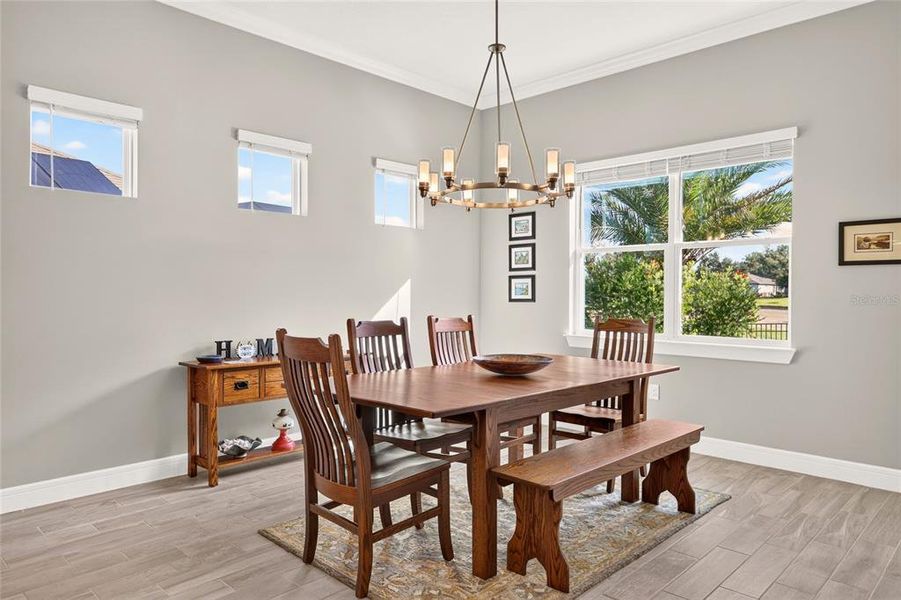 Furnished interior view inside a new home in , Ocala (Image 15).