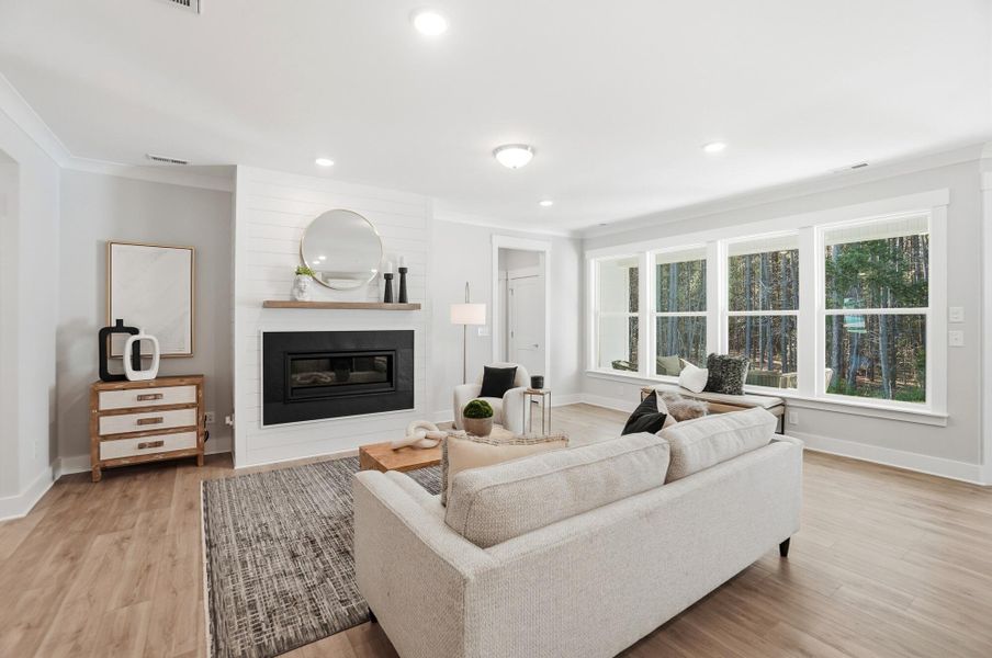 Furnished interior view inside a new home in Rone Creek, Waxhaw (Image 15).