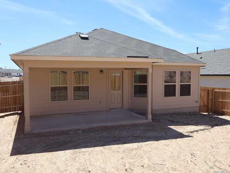 Exterior details and patio area of a home in Agave, San Antonio (Image 18). Exterior details and patio area of a home in Agave, San Antonio (Image 18).