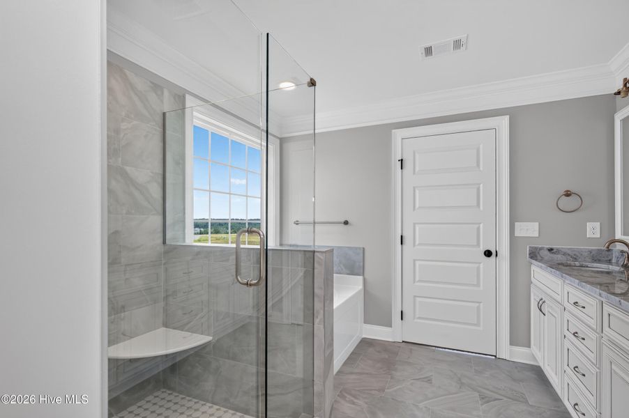 Furnished interior view inside a new home in Highland Lakes, Evans (Image 19).