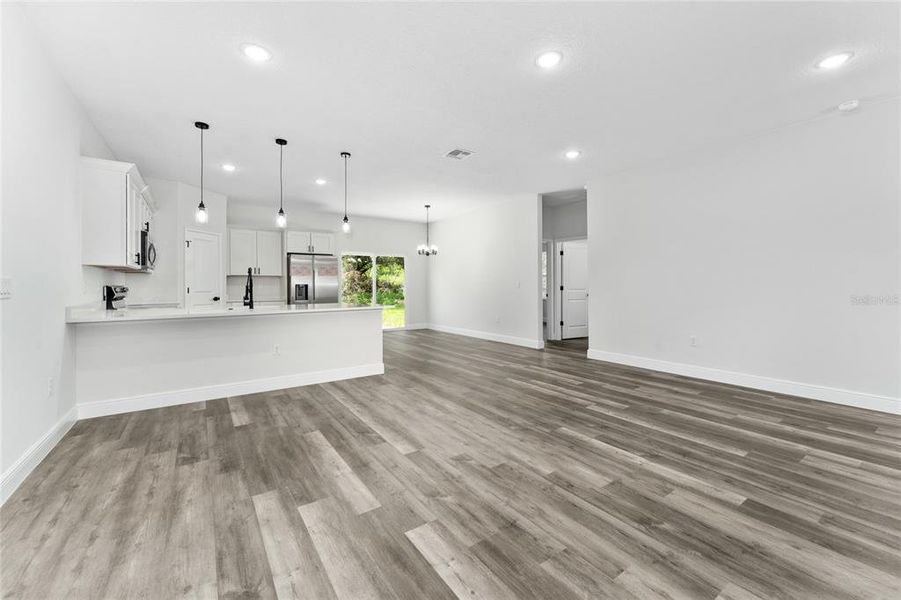 Furnished interior view inside a new home in , Ocala (Image 6).