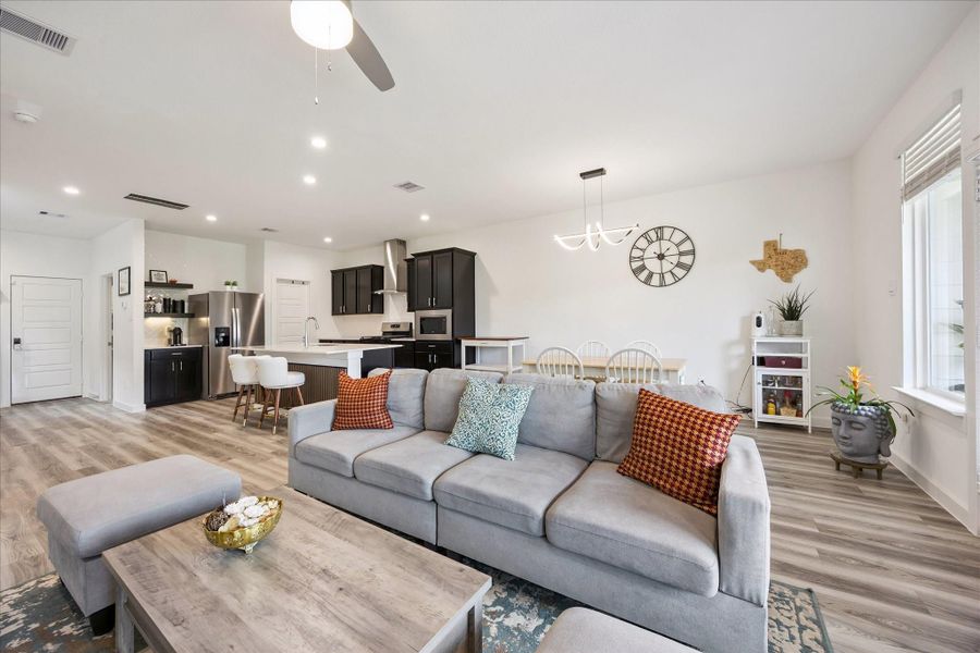 Furnished interior view inside a new home in City Gate North, Houston (Image 9).