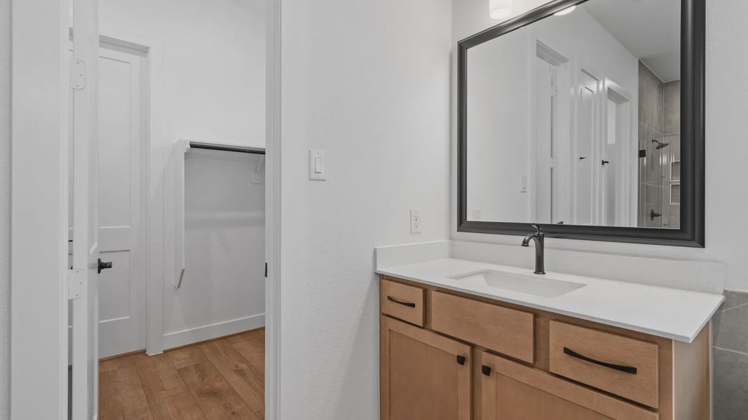 Furnished interior view inside a new home in Briarley, Montgomery (Image 13). Furnished interior view inside a new home in Briarley, Montgomery (Image 13).