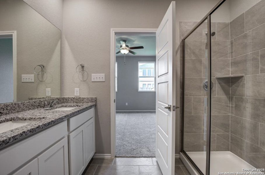 Furnished interior view inside a new home in Hickory Ridge, San Antonio (Image 13).
