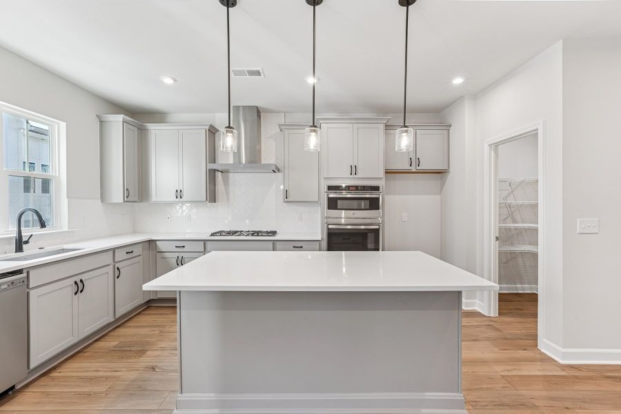 Furnished interior view inside a new home in Holding Village, Wake Forest (Image 3).