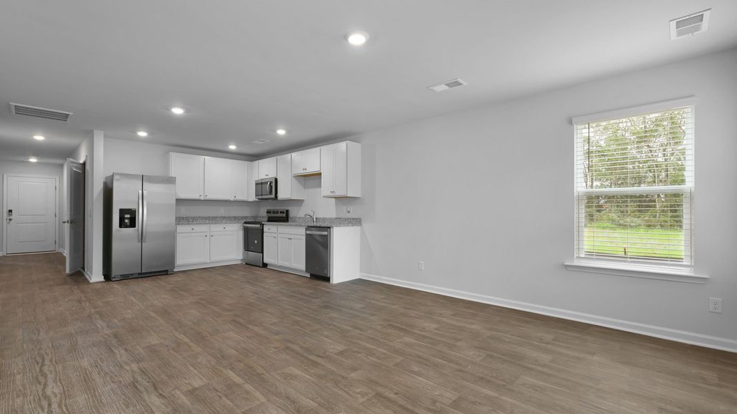 Representative unfurnished interior of a home built from the SULLIVAN by D.R. Horton in Evergreen, Holly Hill (Image 14).
