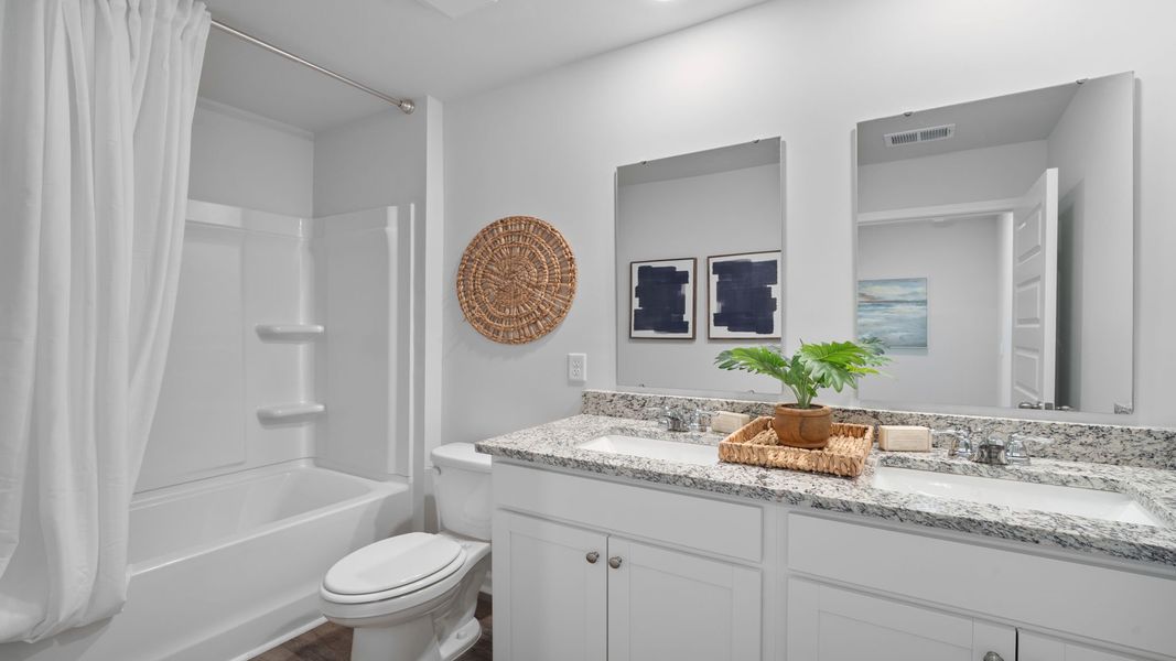 Furnished interior view inside a new home in Stockyard, Statesboro (Image 32).