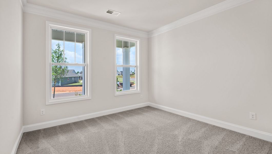 Representative unfurnished interior of a home built from the Robinson by D.R. Horton in The Villas at Pine Valley, Boiling Springs (Image 17).