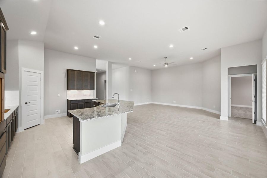 Furnished interior view inside a new home in Cypresswood Landing, Humble (Image 6). Furnished interior view inside a new home in Cypresswood Landing, Humble (Image 6).
