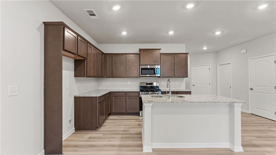 Furnished interior view inside a new home in Villages at Cedar Hill, Dallas (Image 6).