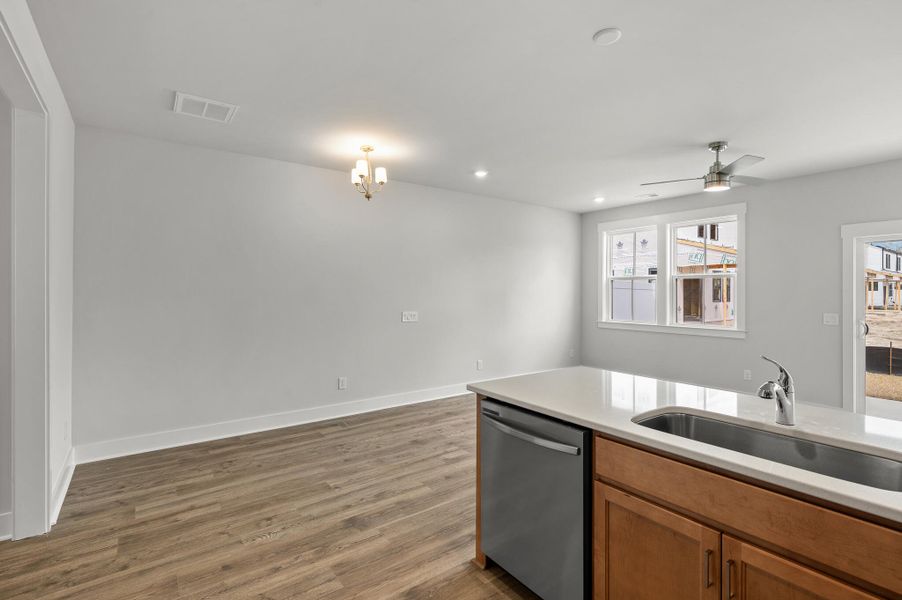 Photo is of a similar home