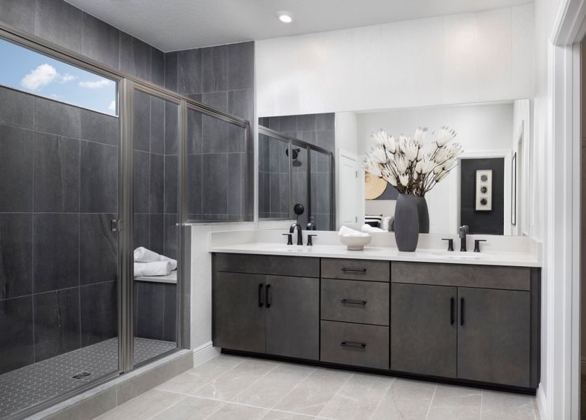 Representative furnished interior of a home built from the Dylan by Mattamy Homes in Avila, Jensen Beach (Image 11).