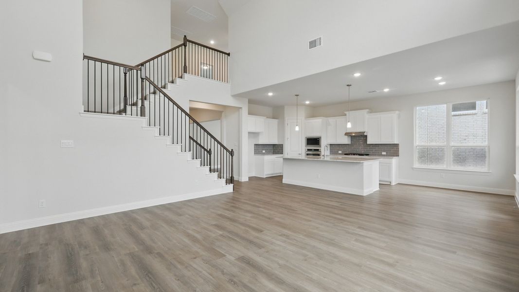 Representative furnished interior of a home built from the Brown by DRB Homes in Anna Ranch, Anna (Image 16).