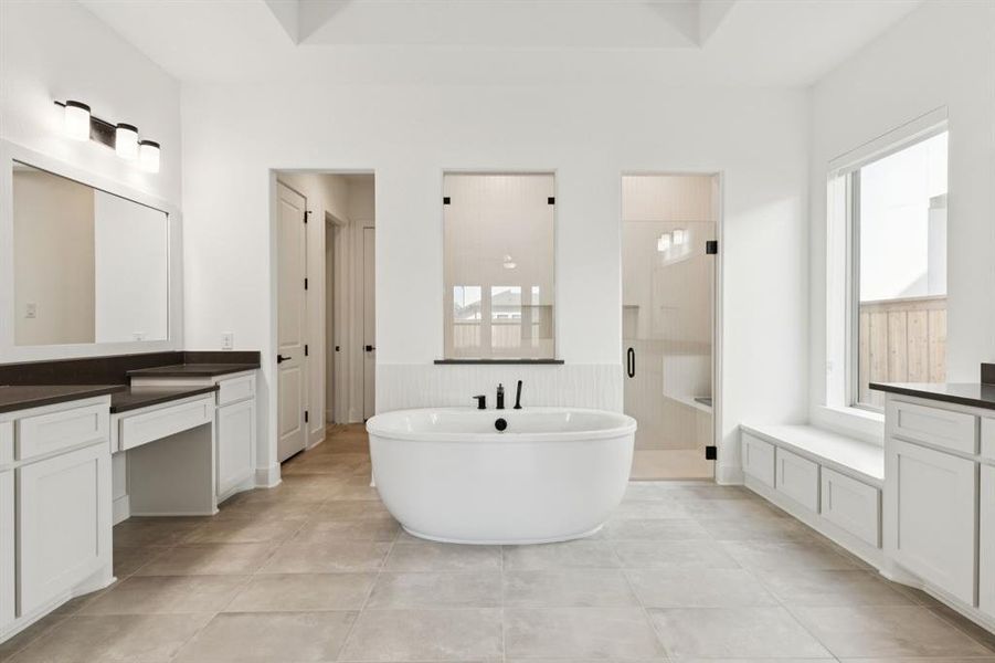 Furnished interior view inside a new home in , Copper Canyon (Image 16).