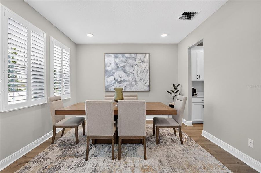 Furnished interior view inside a new home in , Wesley Chapel (Image 9).