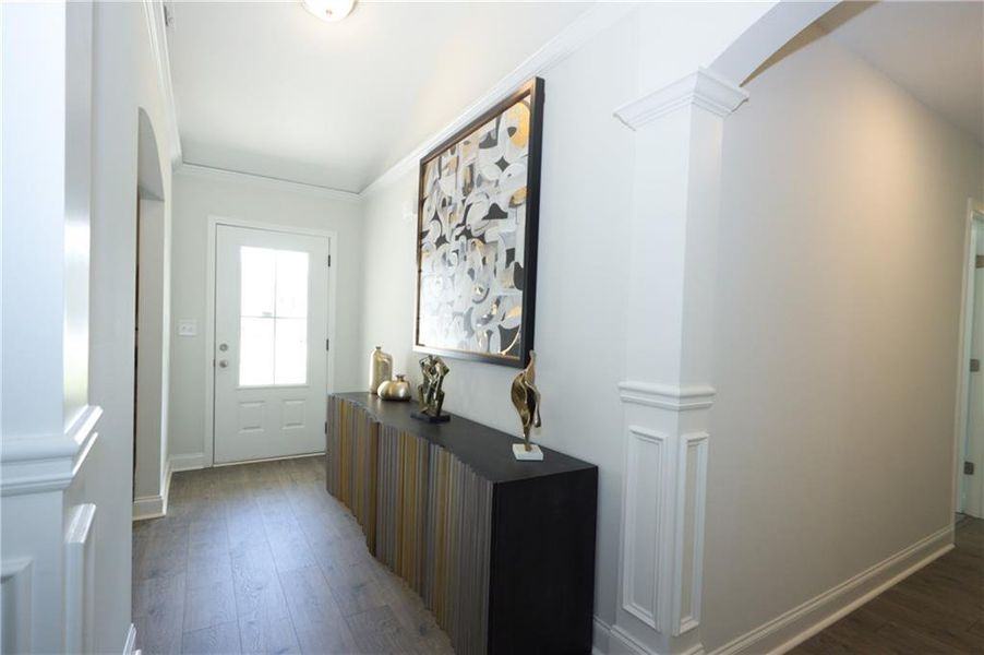 Furnished interior view inside a new home in , Covington (Image 7).