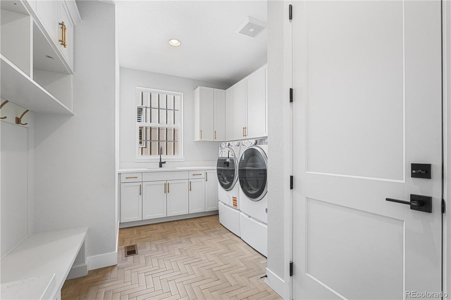 Furnished interior view inside a new home in Luxe at The Canyons, Castle Pines (Image 7).