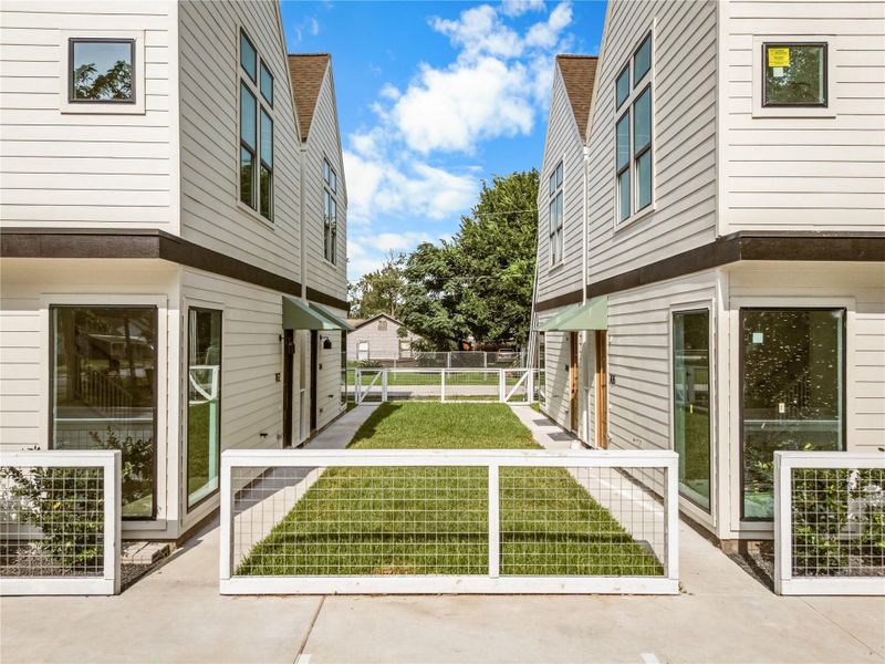 The courtyard pathway that connects it all — private feel in a community built for real life The courtyard pathway that connects it all — private feel in a community built for real life
