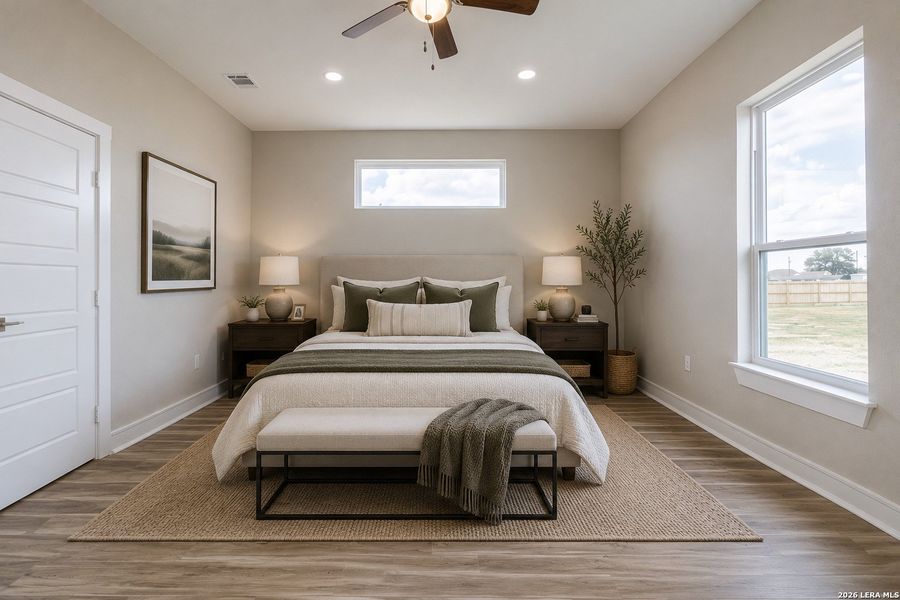 Furnished interior view inside a new home in , Atascosa (Image 15). Furnished interior view inside a new home in , Atascosa (Image 15).