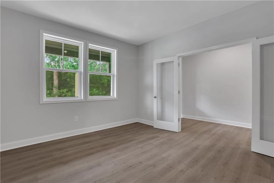 Spacious, unfurnished interior of a new home in Easton Walk, Lawrenceville (Image 18). Spacious, unfurnished interior of a new home in Easton Walk, Lawrenceville (Image 18).