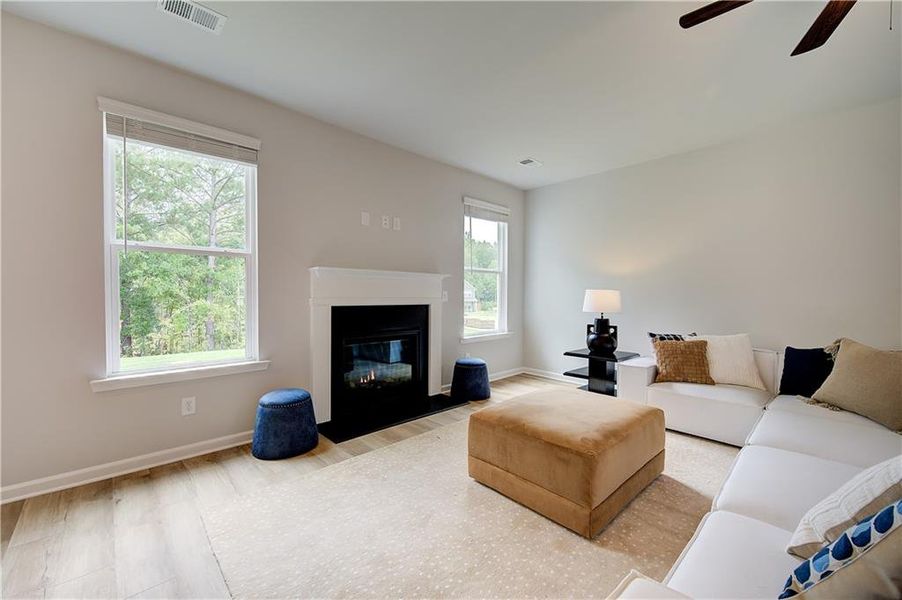Furnished interior view inside a new home in Kingston, Locust Grove (Image 30).