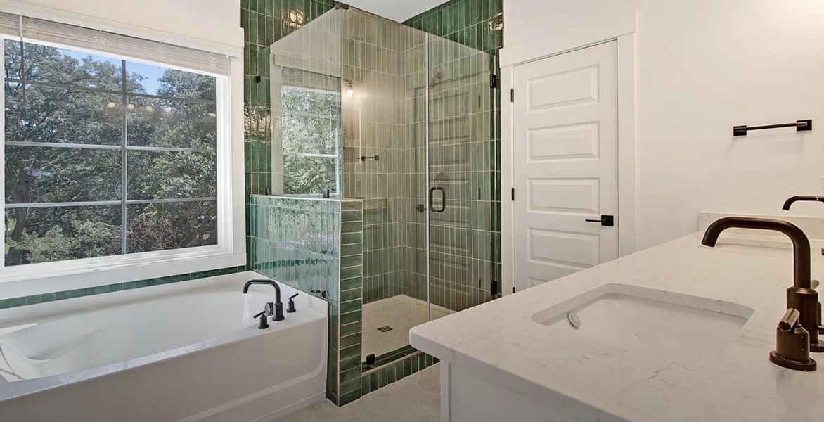 Furnished interior view inside a new home in , Johns Island (Image 8).