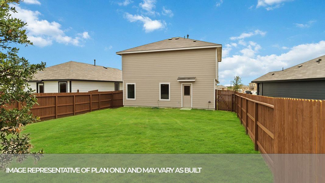 Front exterior of a new home in Ladera, Luling, TX, highlighting curb appeal (Image 10). Front exterior of a new home in Ladera, Luling, TX, highlighting curb appeal (Image 10).