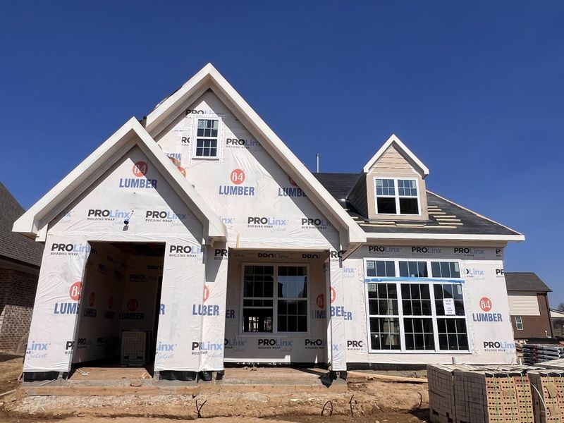 In-progress construction of a new home in Lockwood, Collierville, TN (Image 4). In-progress construction of a new home in Lockwood, Collierville, TN (Image 4).