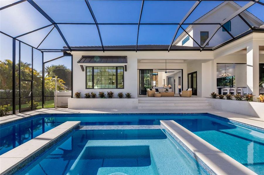 Exterior details and patio area of a home in , Sarasota (Image 30).