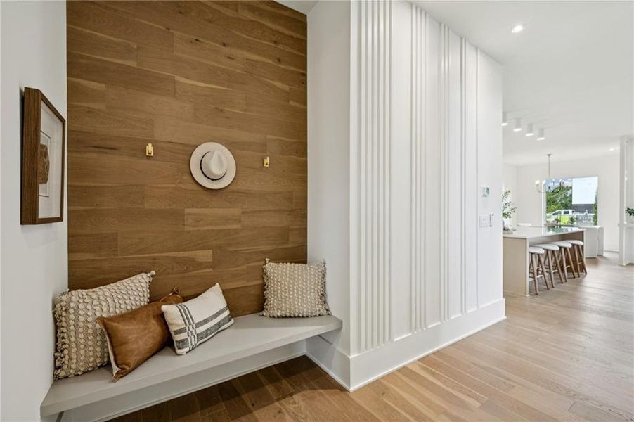 Furnished interior view inside a new home in , Atlanta (Image 10).