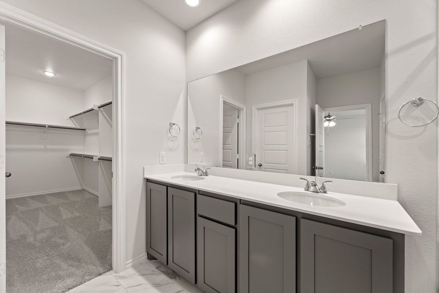 Representative exterior photo of a completed home built from the Mesquite by Impression Homes in Creekside Ranch, Blue Ridge, TX (Image 16). Representative exterior photo of a completed home built from the Mesquite by Impression Homes in Creekside Ranch, Blue Ridge, TX (Image 16).