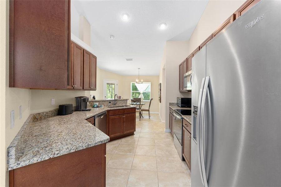 Furnished interior view inside a new home in Rainbow Springs, Dunnellon (Image 14).