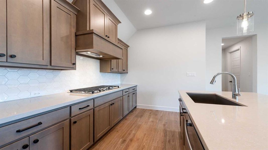 Furnished interior view inside a new home in The Heights At Uptown Celina 45', Celina (Image 7). Furnished interior view inside a new home in The Heights At Uptown Celina 45', Celina (Image 7).