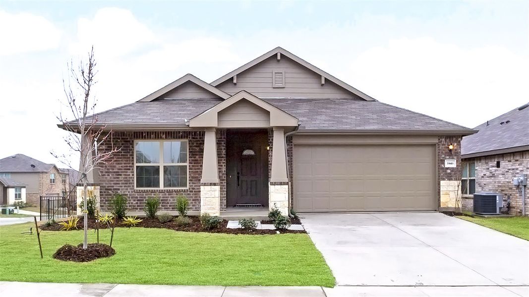 Image 8 representing the Cottonwood by HistoryMaker Homes in Seabourne Landing, Rosenberg, TX.