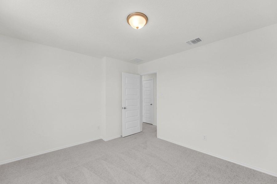 Spacious, unfurnished interior of a new home in Salerno - Heritage Collection, Round Rock (Image 16). Spacious, unfurnished interior of a new home in Salerno - Heritage Collection, Round Rock (Image 16).