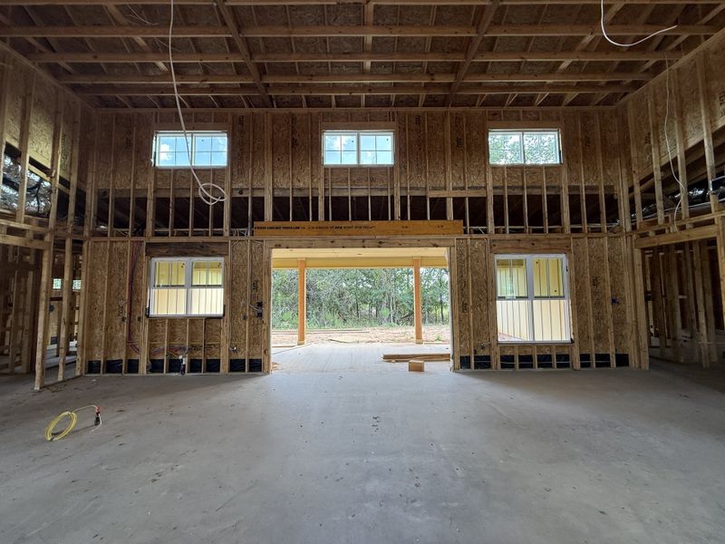In-progress construction of a new home in Monarch Manor, Poolville, TX (Image 6).