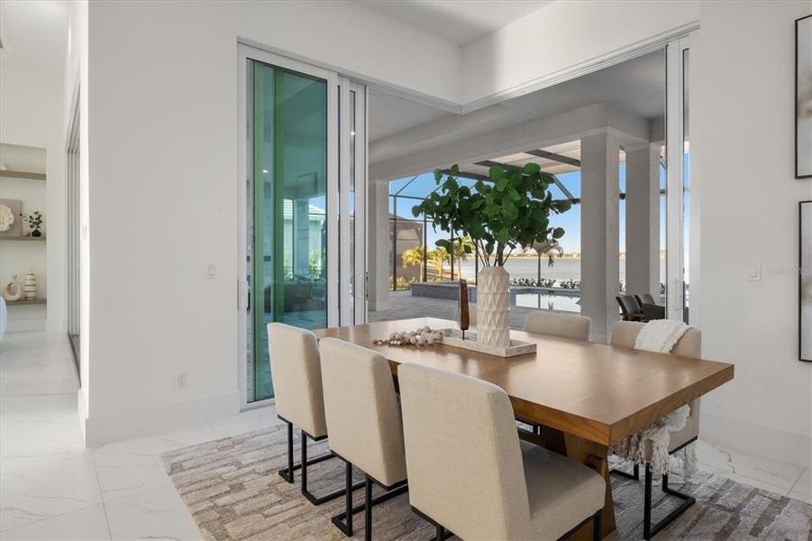 Furnished interior view inside a new home in , Sarasota (Image 56). Furnished interior view inside a new home in , Sarasota (Image 56).