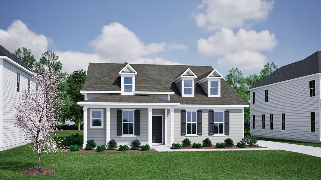 Representative exterior photo of a completed home built from the Elliott - Vanguard Collection by Mungo Homes in Grand Park, Leland, NC (Image 12). Representative exterior photo of a completed home built from the Elliott - Vanguard Collection by Mungo Homes in Grand Park, Leland, NC (Image 12).