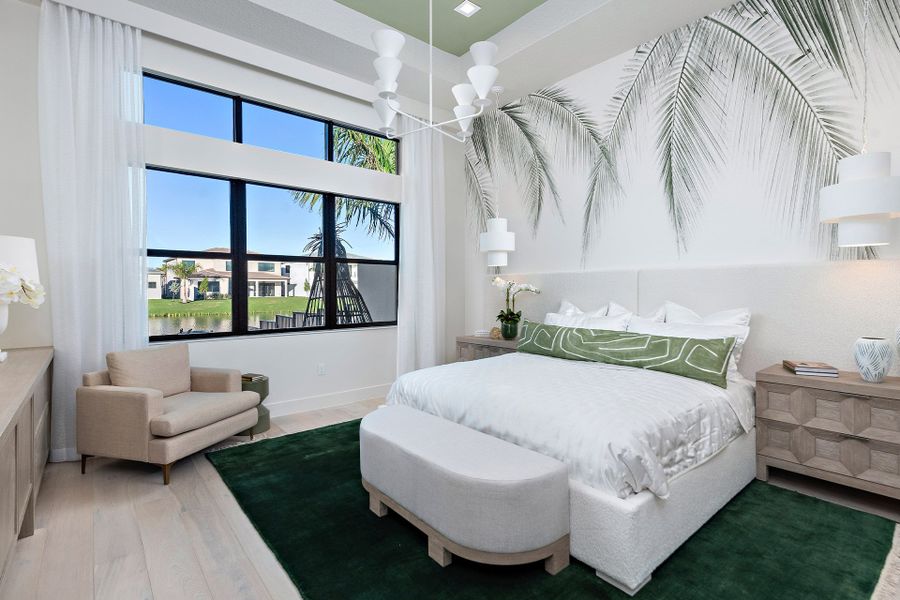 Representative furnished interior of a home built from the Santo Grand by GL Homes in Lotus Edge, Boca Raton (Image 11).
