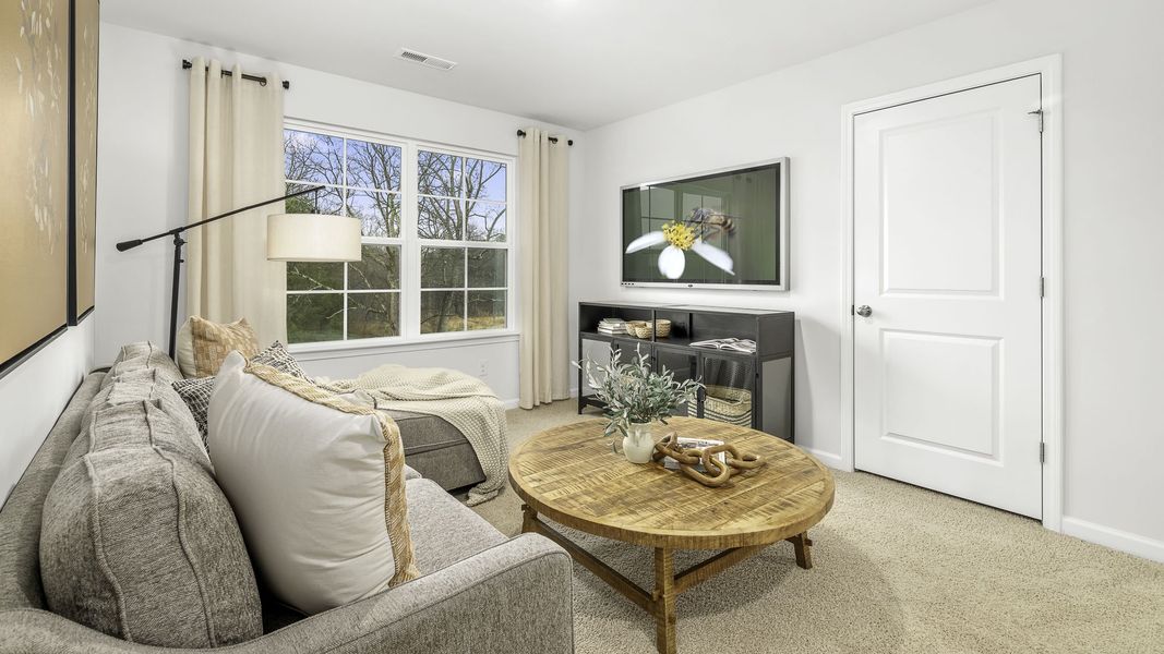Furnished interior view inside a new home in Quail Haven, Winston-Salem (Image 17).