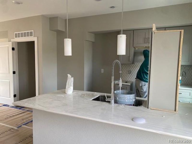 In-progress construction of a new home in , Wheat Ridge, CO (Image 7).