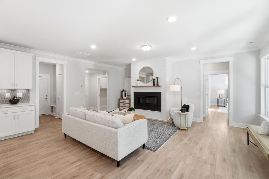 Furnished interior view inside a new home in Rone Creek, Waxhaw (Image 16).