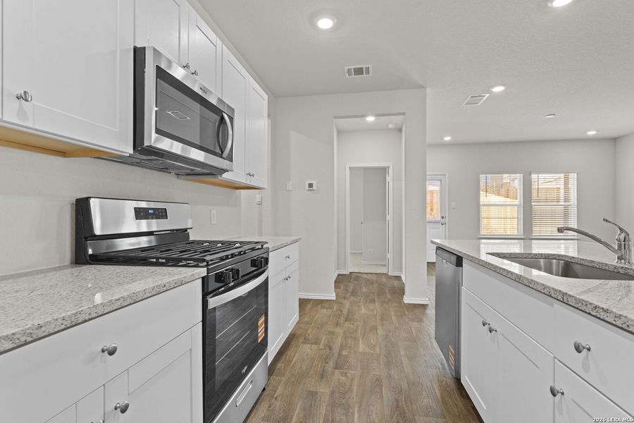 Furnished interior view inside a new home in Applewood, San Antonio (Image 8). Furnished interior view inside a new home in Applewood, San Antonio (Image 8).