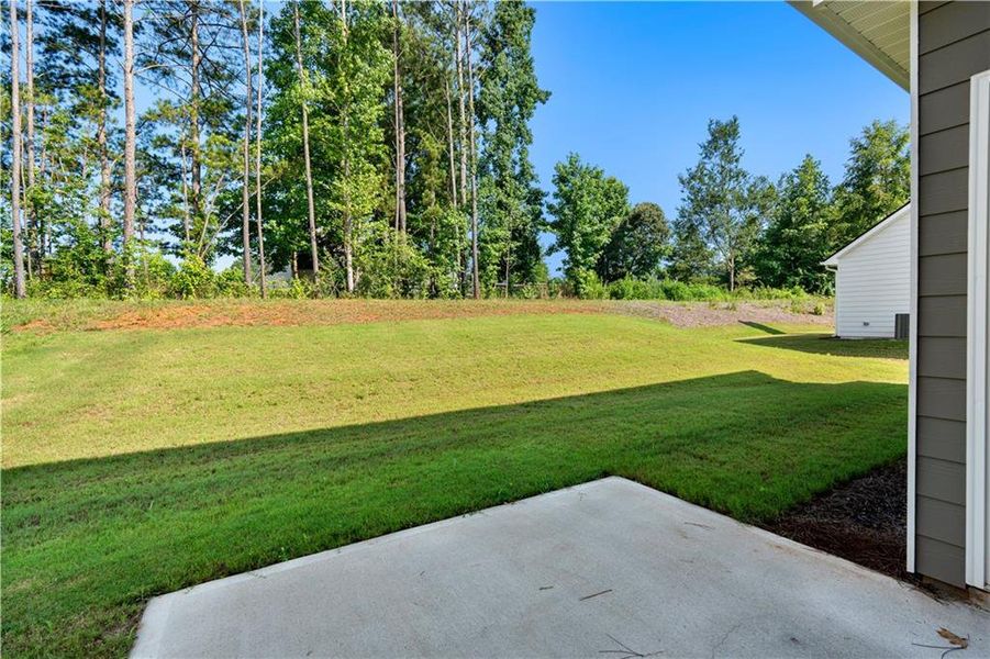 Exterior details and patio area of a home in , Villa Rica (Image 4). Exterior details and patio area of a home in , Villa Rica (Image 4).