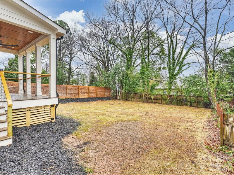 Exterior details and patio area of a home in , Charlotte (Image 25).