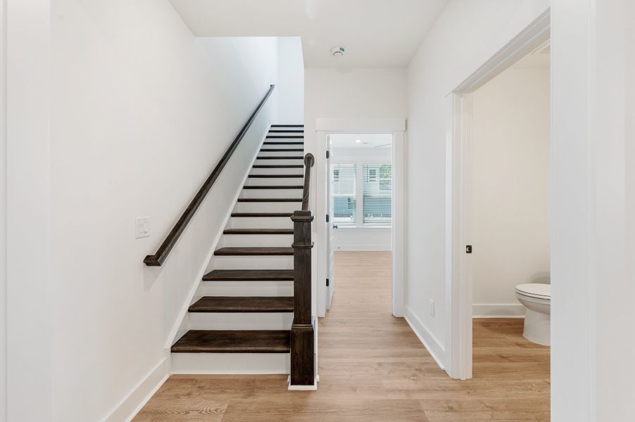 Representative unfurnished interior of a home built from the Pimlico by Hunter Quinn Homes in Huckleberry Estates, Conway (Image 31). Representative unfurnished interior of a home built from the Pimlico by Hunter Quinn Homes in Huckleberry Estates, Conway (Image 31).